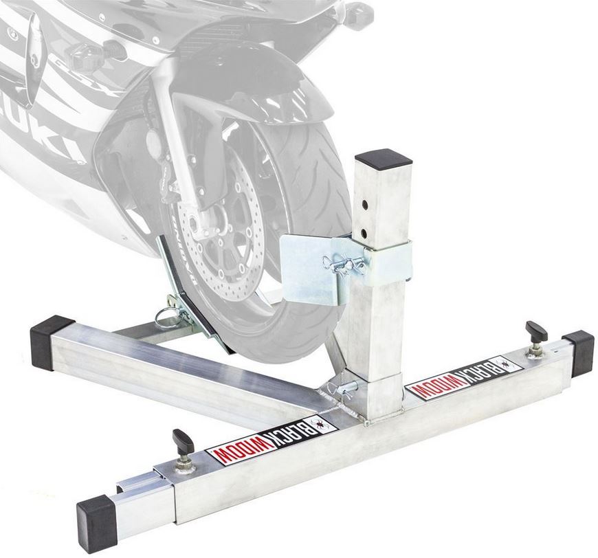 Motorcycle Chock Mount, for use with trailer rental