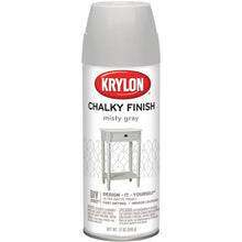 K04102000 SPRAY PNT CHLK MISTY GRAY 12OZ