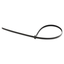 Heavy-Duty Cable Tie, Nylon 6/6, 24" Length, 7" Max Bundle Dia, Black, 175 lb Tensile Strength, (50/Bag)