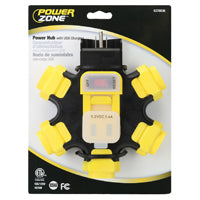 ORPBPHU345 HUB OUTDOOR 2-USB/5-OUTLET 34A