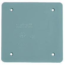 E9802CN-CAR COVER BOX SQ PVC 2G BLANK GRAY