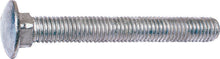 3/8-16 x 5 Carriage Bolts - Galvanized Box/50