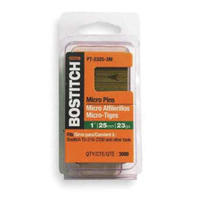 BOSTITCH Pin Nails, Headless, 23Ga, 1-Inch, 3000-Pack
