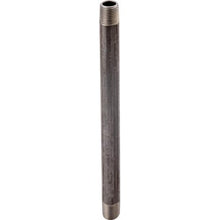 66424 3/8 x 3 Black Nipple