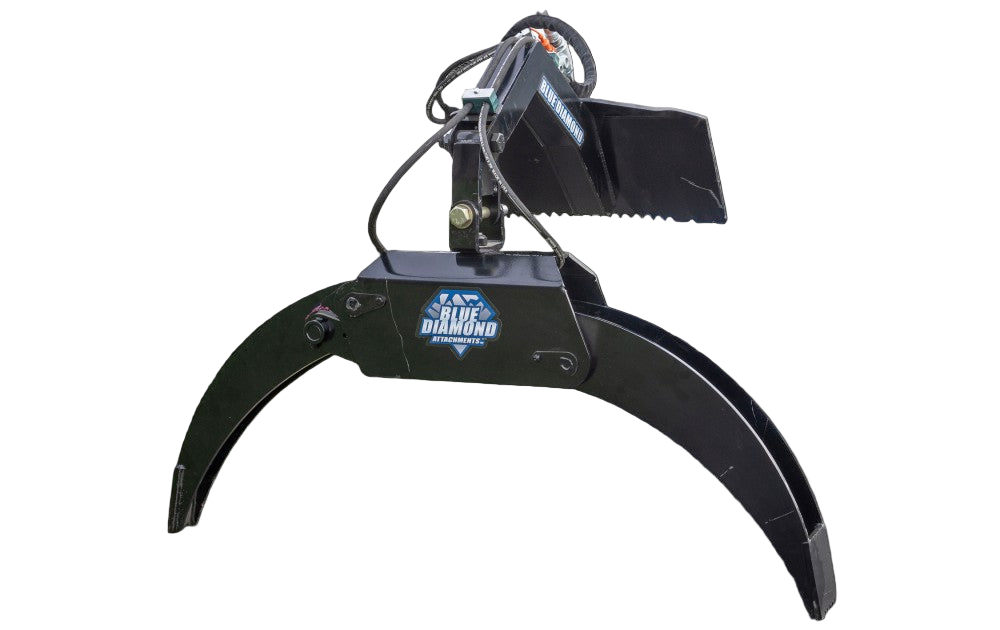 Tree Grapple Attachment Rental, for Stand On Skidl