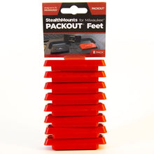 StealthMounts Packout Feet (8 pack) Red