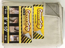 81008 CoverGrip Safety Drop Cloth, 8 ft x 10', 8 oz
