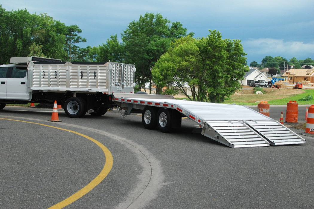 Eby 24 Foot Aluminum Equipment Deckover Trailer. 10,000 GVW (0)