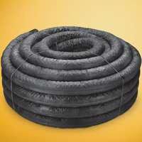 04730100BSH 4"x100' w/sock Perforated Corrugated