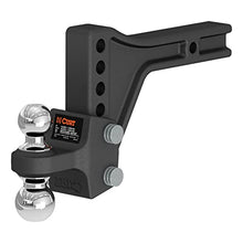 Curt 45935 Adjustable Mount 2-Ball Hitch, 2" Receiver