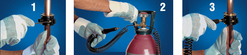 Pipe Freeze Machine Kit, CO2 Powered (2)