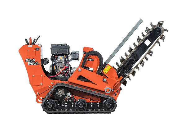 Ditch Witch Trencher Rental, 24" w/ Tracks (1)