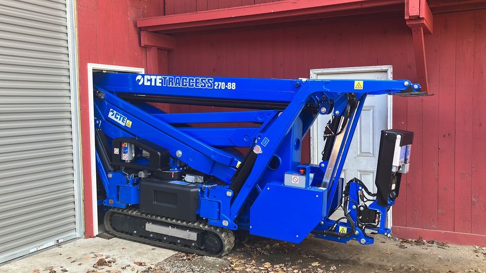 Rent a 75' Tracked Spider Lift, Teupen 75' or CTE 75' (8)