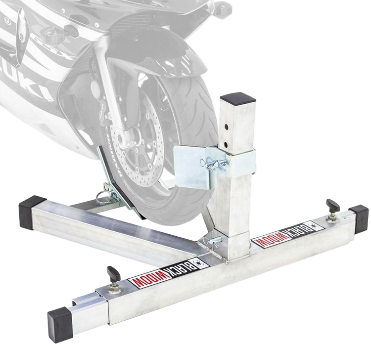 Motorcycle Chock Mount, for use with trailer rental