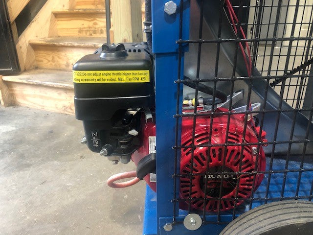 High Volume Fan Rental, 52", 6.5HP Gas Powered (3)