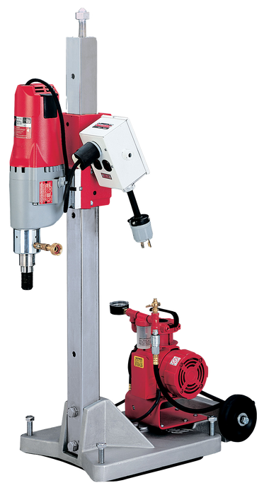 Diamond Core Rig Rental, Stand Mount, Concrete