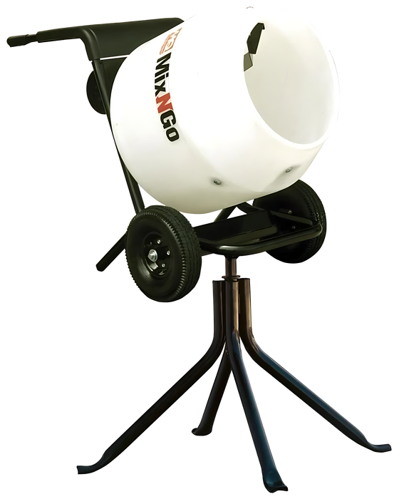 Rent a Cement Mixer, Concrete, Electric, 3 Cubic F