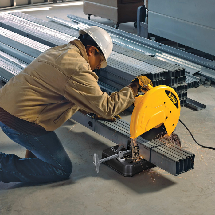 Metal Chop Saw Rental, 14", Uses Abrasive Blades