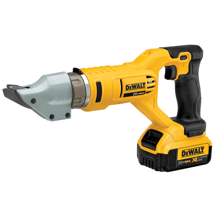 18 Ga Metal Cutting Shear, Cordless, w/ 2 Batteries & Charger