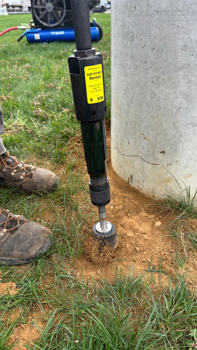 Long Reach Tamper Rental, 2 3/8" Diameter, Air Powered