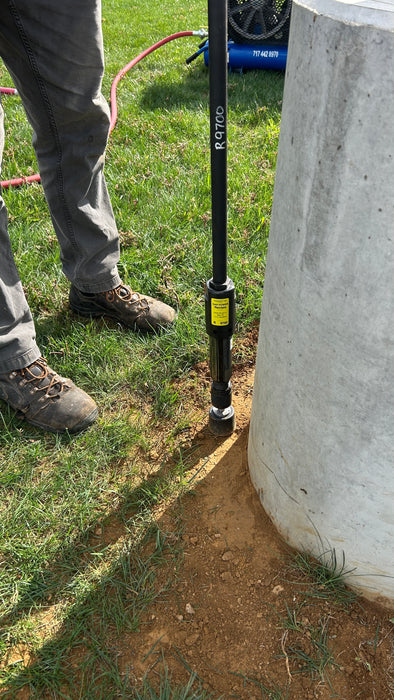 Long Reach Tamper Rental, 2 3/8" Diameter, Air Powered