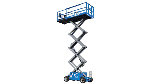 26' Genie Rough Terrain Scissors Lift Rental