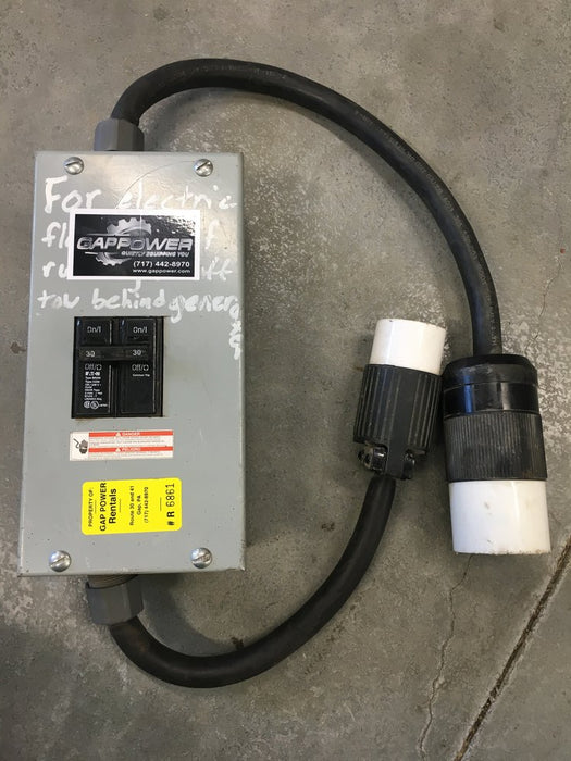 Electrical Adapter Box Rental, 50A to 30A step dow (1)