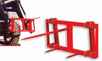 Bale Spear Attachment Rental, Rectangular Bales (0)