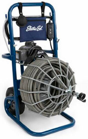 5/8" x 100' Heavy Duty Snake Rental, 4-6" lines (0)