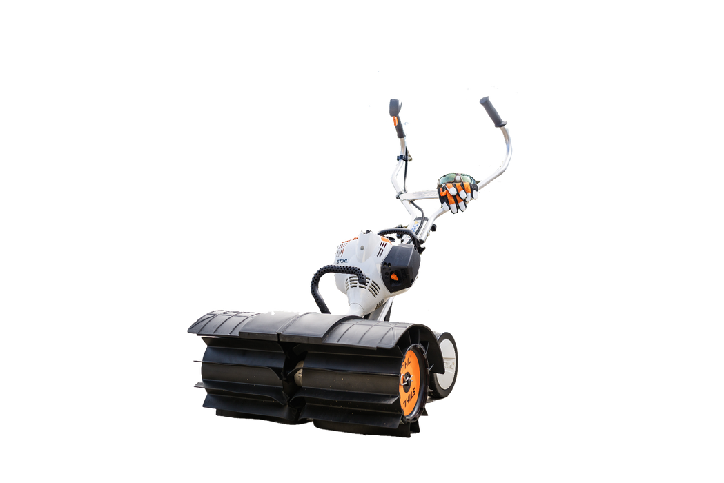 Power Broom Sweeper Rental, STIHL MM55