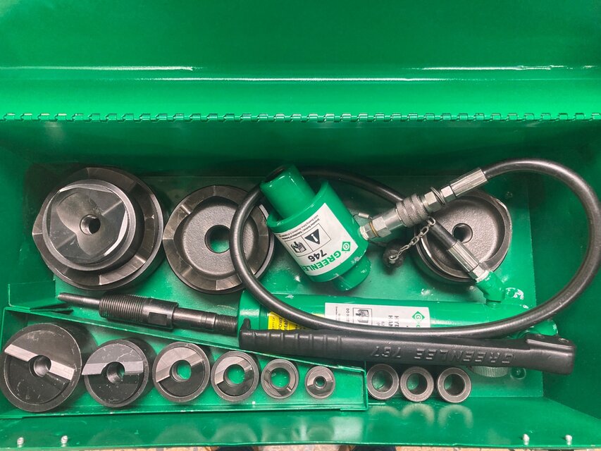 Hydraulic Knockout Set Rental, 1/2"-4" (0)