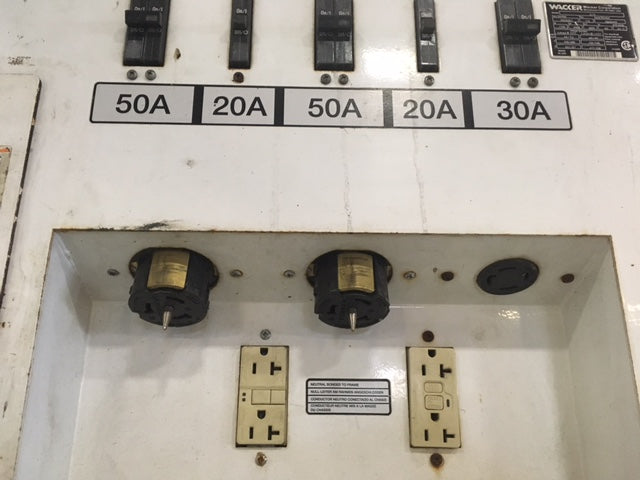 Generator Rental, 40KW (40,000 W) Single Phase, 56KW (70KVA) Three Phase Towable (1)