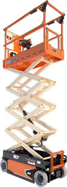 19' Scissors Lift Rental - Battery Powered
