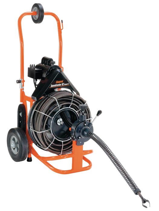 5/8" x 100' Heavy Duty Snake Rental, 4-6" lines