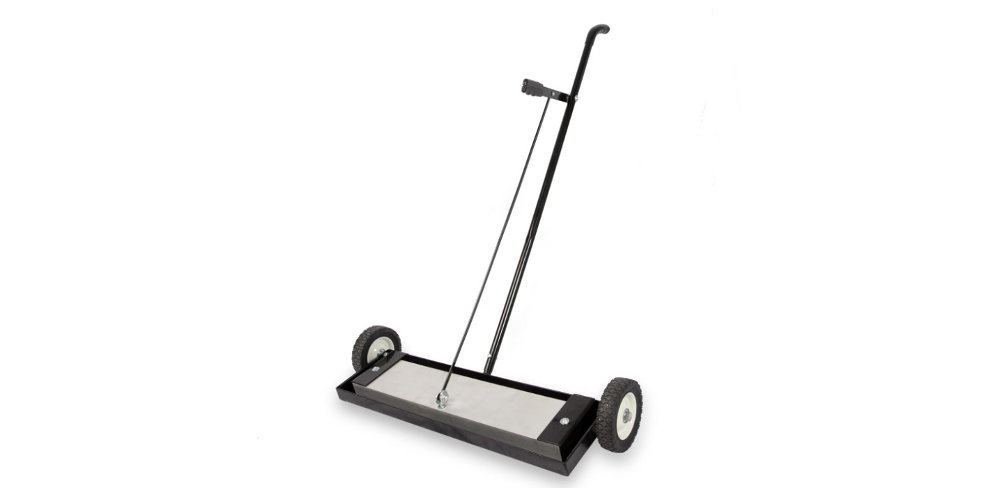 Rent a Magnetic Sweeper, 24" push model