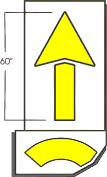 Rent a 60" Arrow Stencil Kit (0)