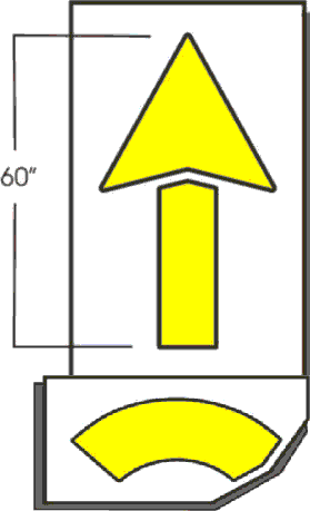 Rent a 60" Arrow Stencil Kit (0)