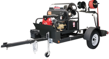 Pressure Washer Trailer, 3500 PSI, 47GPM, Hot