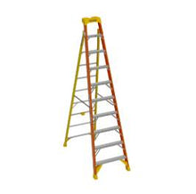 L6210 Leansafe 10' Fiberglass Stepladder Type1A, 300LB (0)