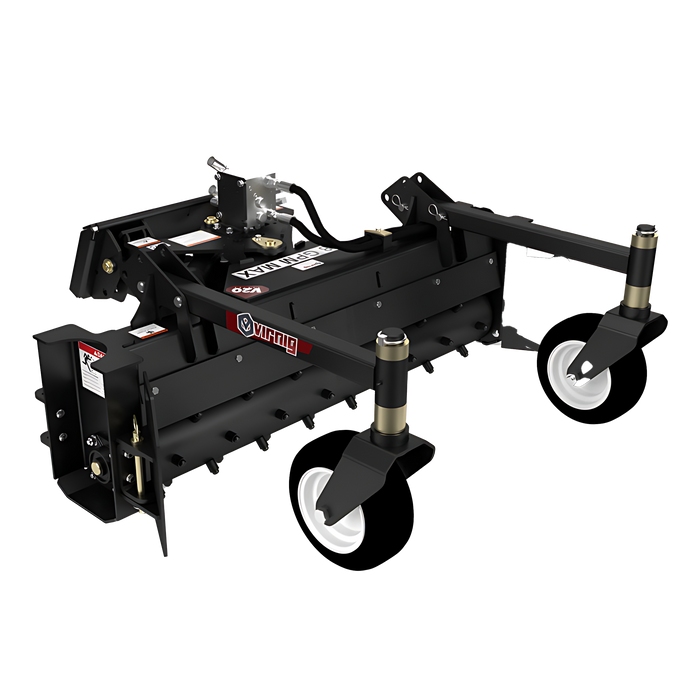 Harley Rake Rental, for Stand On Skidloader 60" wide