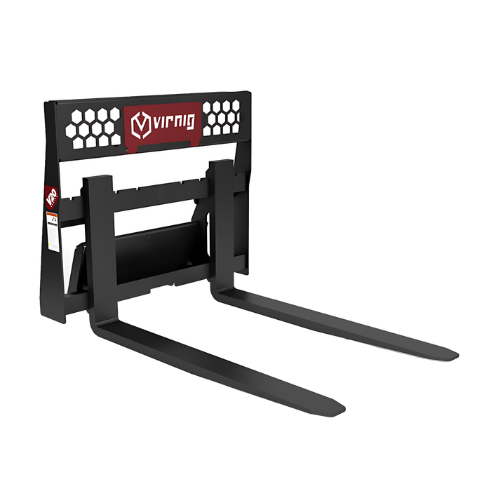 Bobcat Style 42" Long Pallet Forks for Stand On Loader 42"