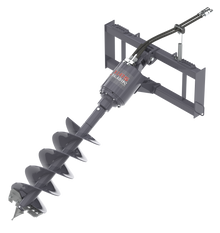 Auger Attachment Stand On Loader Has Bobcat MT85 / MT100 Plate