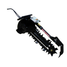 Trencher Attach Rental, Stand On Skidloader 36"