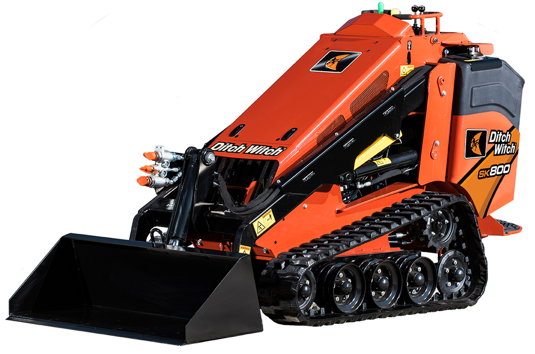 Ditch Witch SK800 Mini Track Stand On Loader Rent Kubota SCL1000