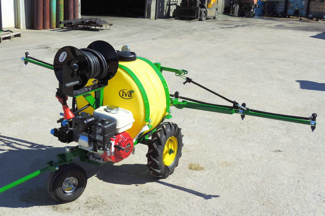 Sprayer, Tow behind, 60 Volt Dewalt Battery Power or 5.5HP gas