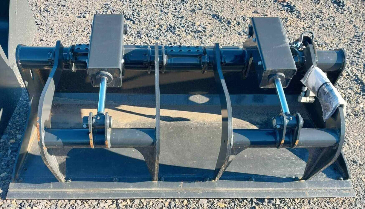 72" Grapple for skidloader Solid Bottom (0)