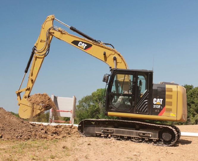 Excavator, 13 Ton Class Cat 313FL 19' Depth (2)