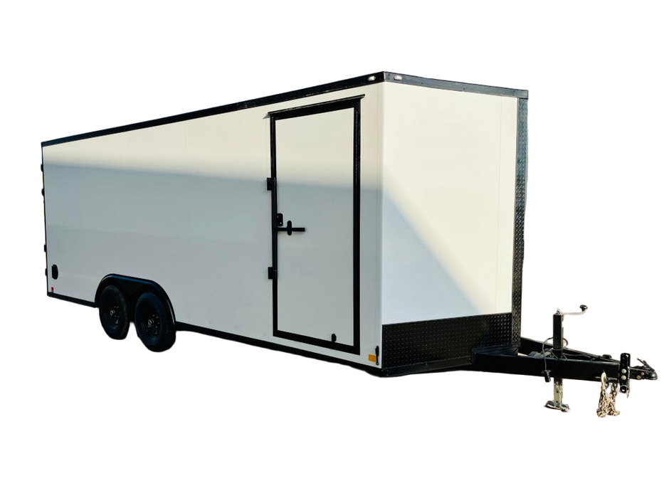 Enclosed Car Hauler