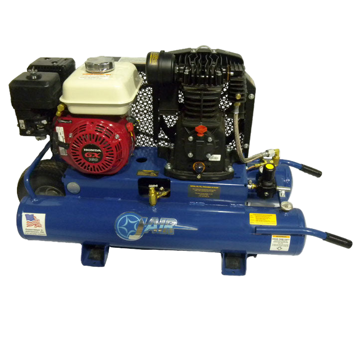 Air Compressor Rental, 65 HP, Gas, 14 CFM