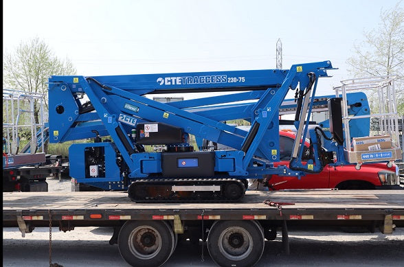 Rent a 75' Tracked Spider Lift, Teupen 75' or CTE 75' (3)